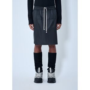 Moncler + Rick Owens Men Drawstring Midi Kilt Shorts